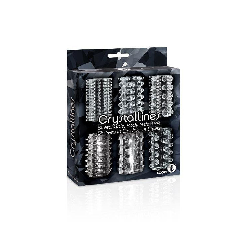 The 9's Crystalline 6 Pack Clear | 847841026406 | Discreet Personal Wellness