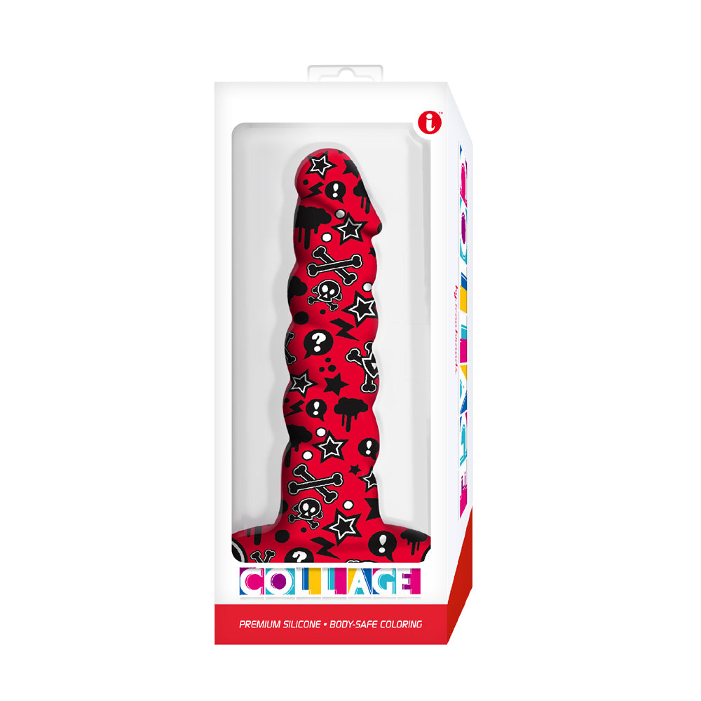 Goth Girl Twisted Silicone Dildo | 847841090025 | Discreet Personal Wellness