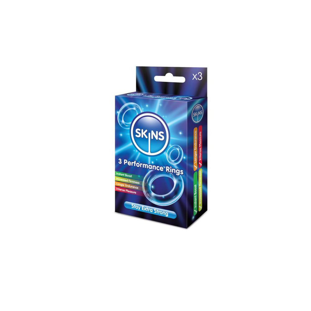 Skins Performance Ring 3 Pack | 847878001520 | Discreet Personal Wellness