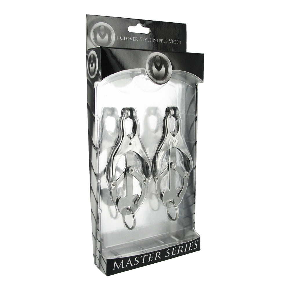 Master Series Ringed Monarch Nipple Vice | 848518001146 | Discreet Personal Wellness
