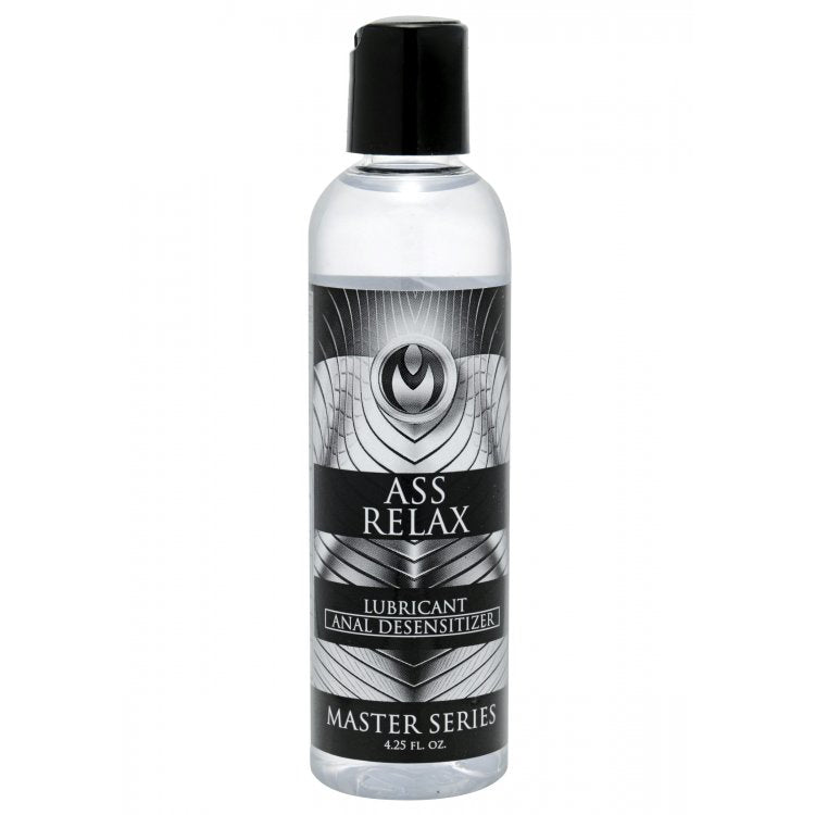 Master Series Ass Relax Desensitizing Lubricant 4.25 Oz. | 848518001313 | Discreet Personal Wellness