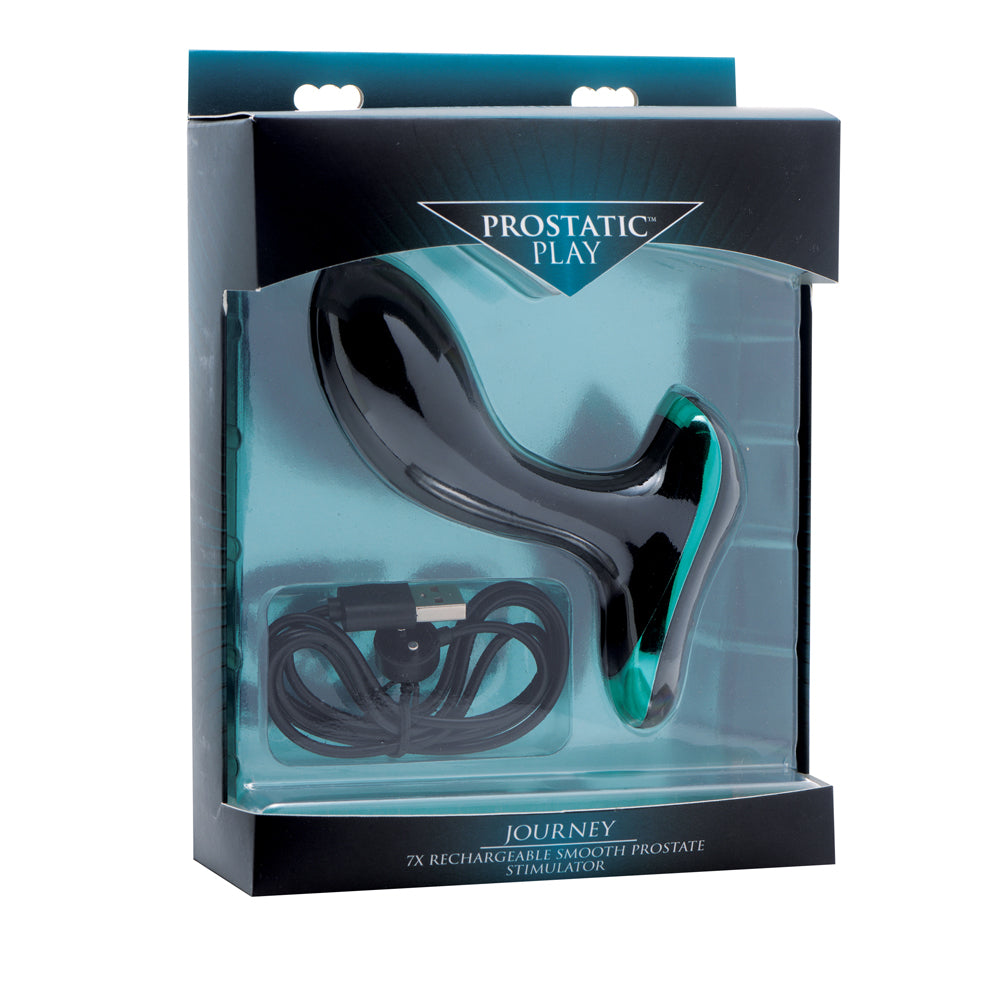Prostatic Play Journey 7X Rechargeable Smooth Prostate Stimulator | 848518024398 | Discreet Personal Wellness