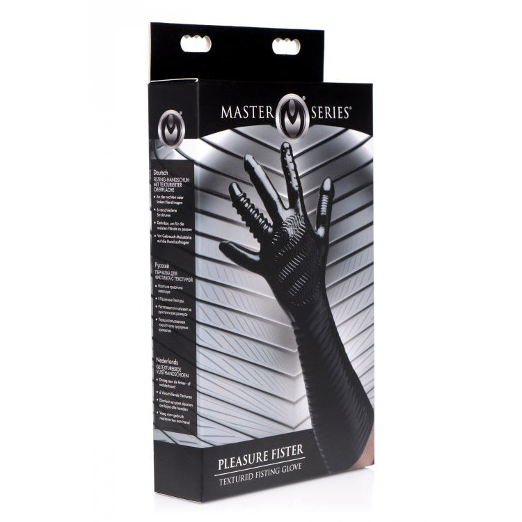 Master Series Pleasure Fister Textured Glove | 848518031778 | Discreet Personal Wellness