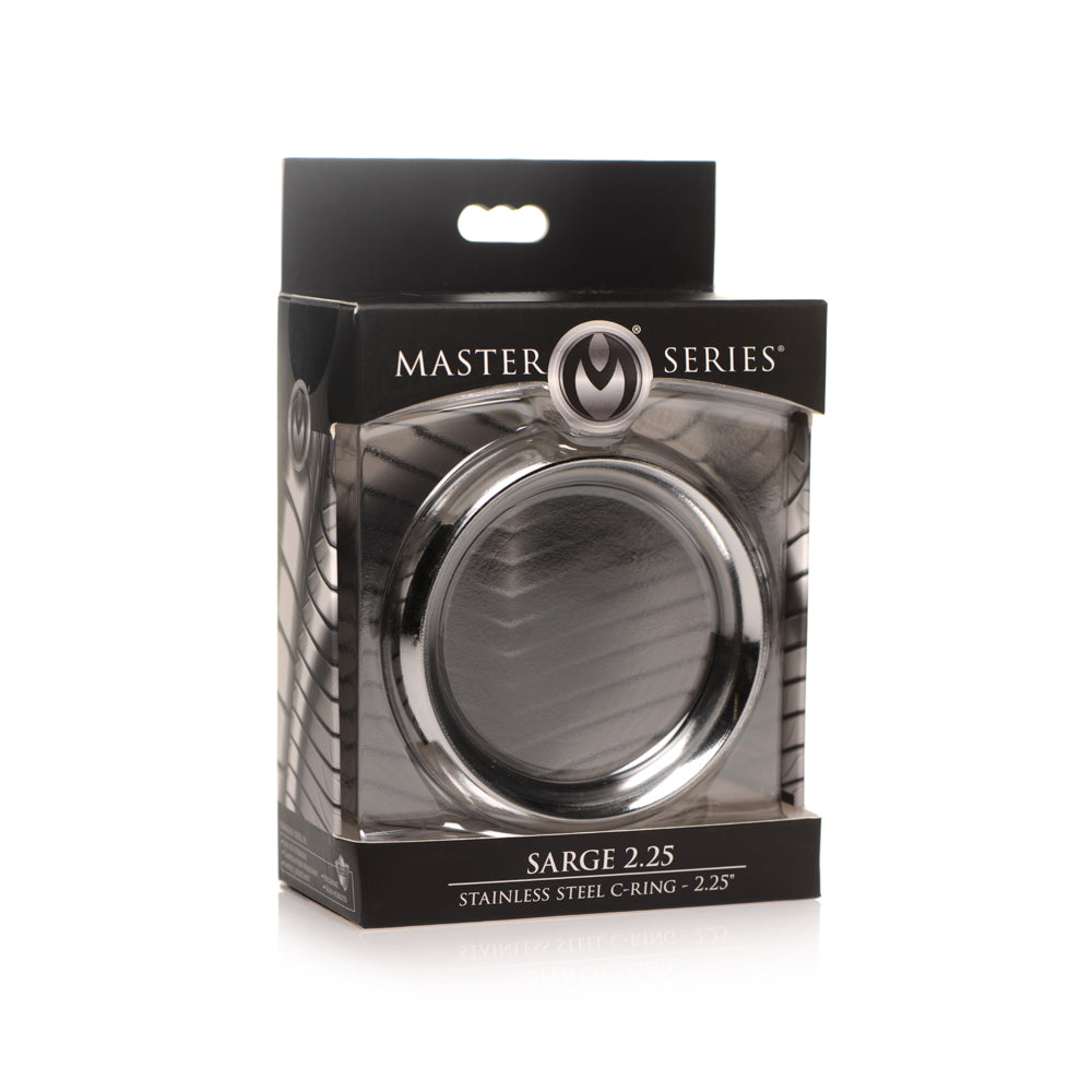 Master Series Sarge 2.25 Stainless Steel Erection Enhancer | 848518043016 | Discreet Personal Wellness
