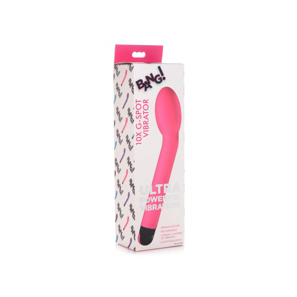 Bang! 10X G-Spot Vibrator Pink | 848518044532 | Discreet Personal Wellness