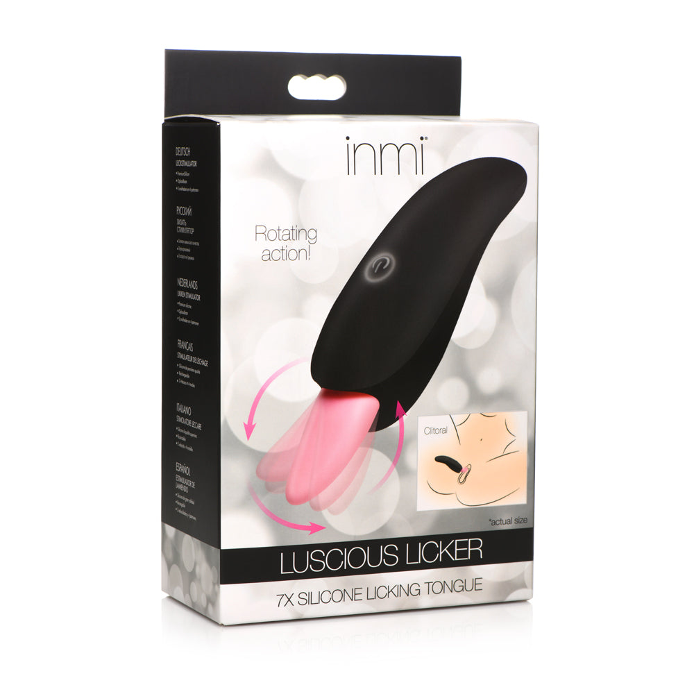 Inmi Luscious Licker 7X Silicone Licking Tongue | 848518047632 | Discreet Personal Wellness