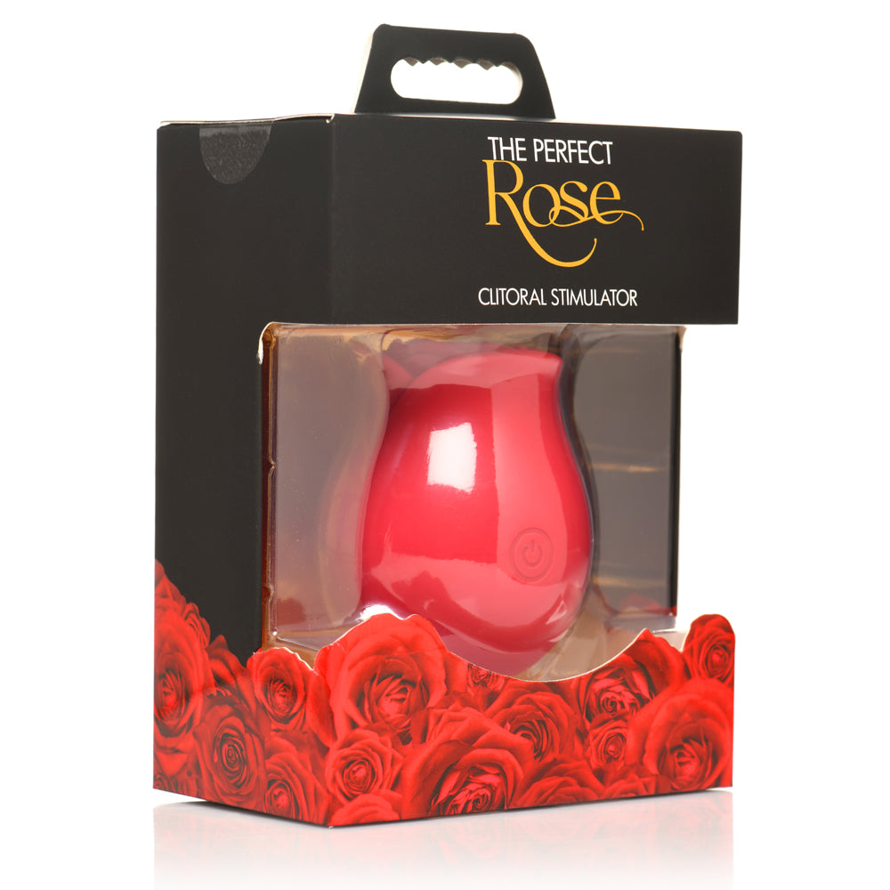 Bloomgasm The Perfect Rose Clitoral Stimulator Red | 848518053947 | Discreet Personal Wellness