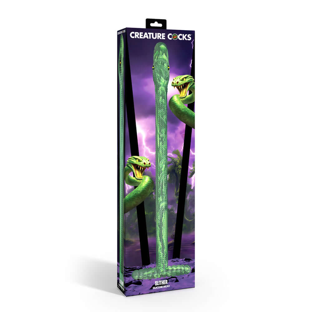 Creature Penis Slither Silicone Dildo | 848518054616 | Discreet Personal Wellness