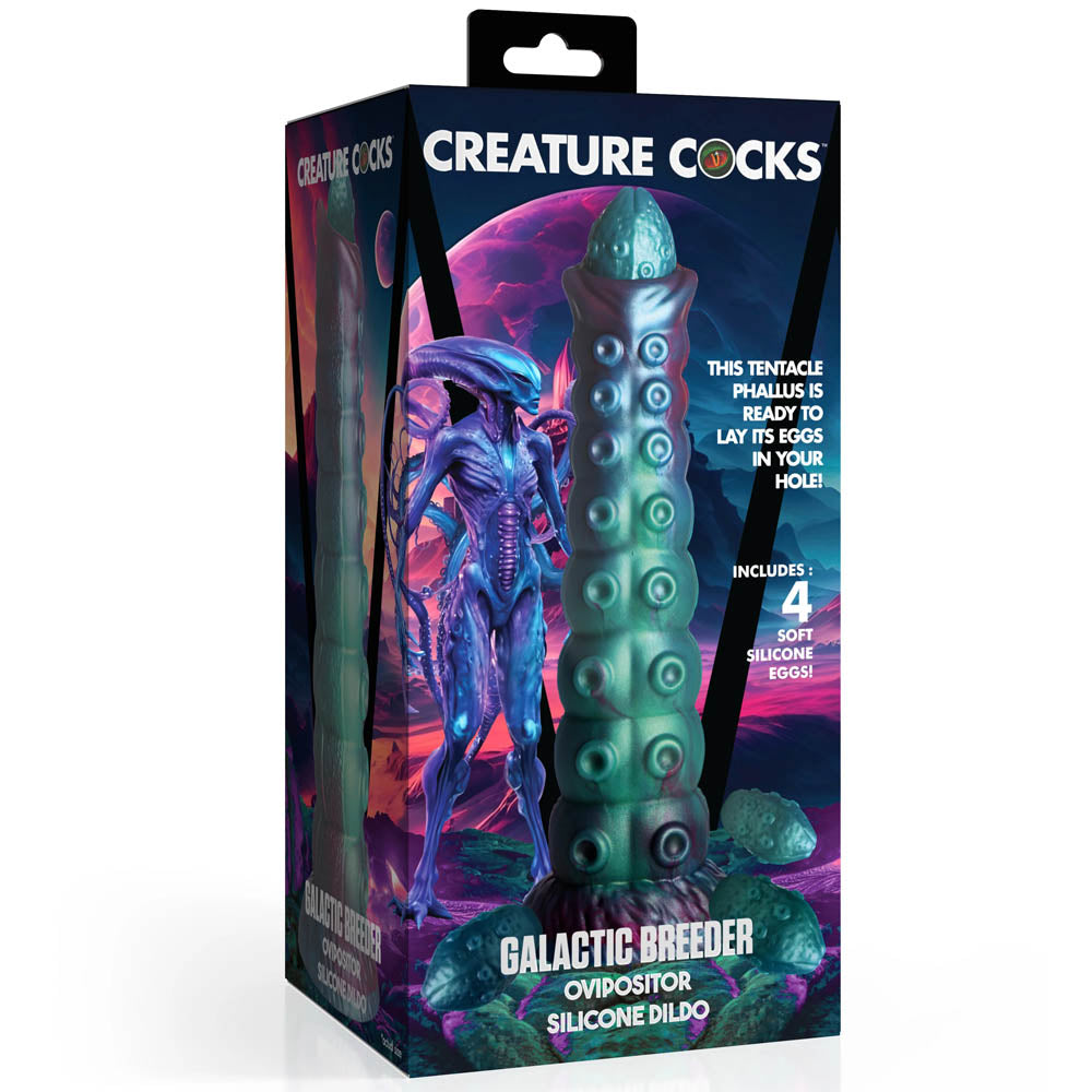 Creature Penis Galactic Breeder Ovipositor Dildo | 848518055774 | Discreet Personal Wellness