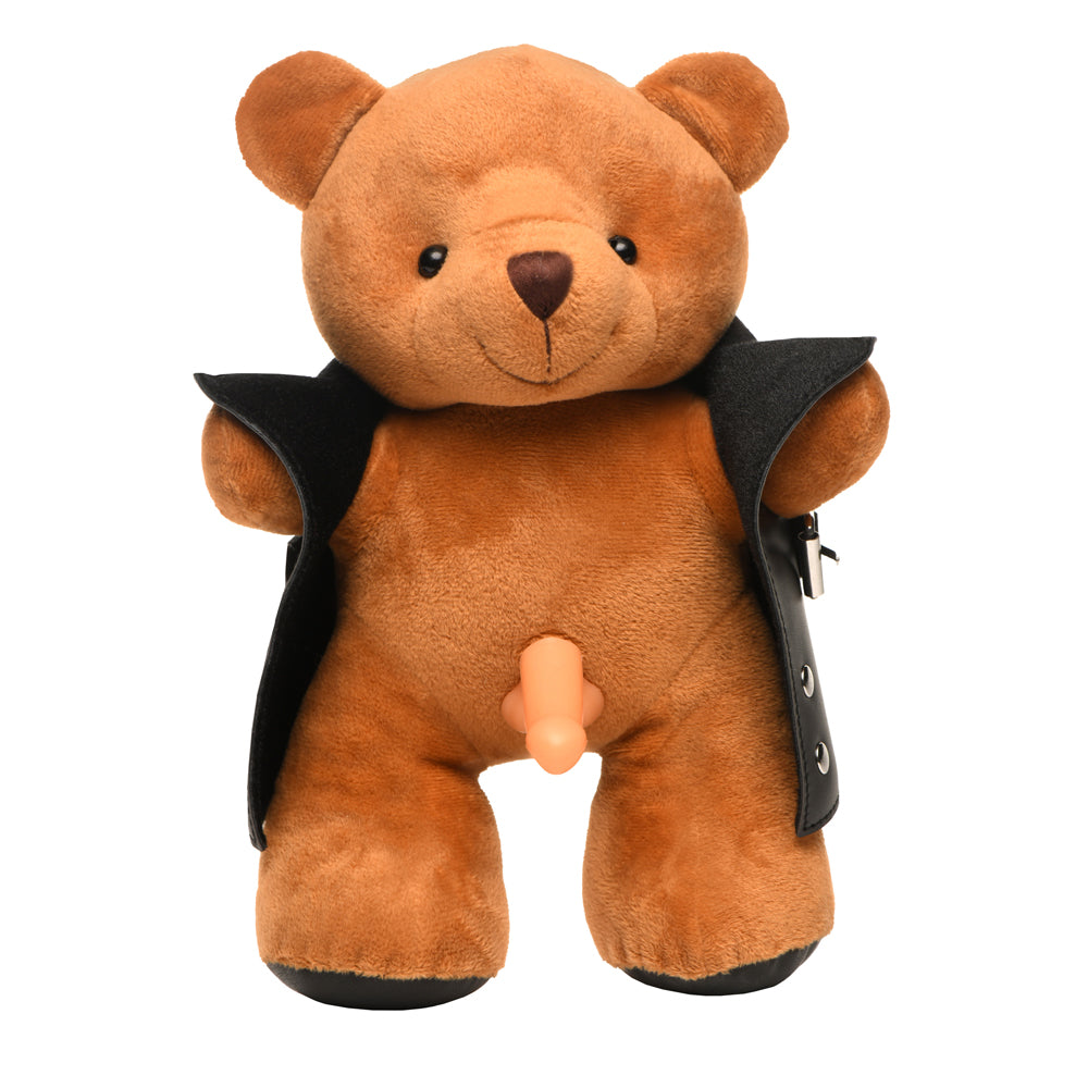 Master Series The Flasher Exhibitionist Teddy Bear | 848518056320 | Discreet Personal Wellness