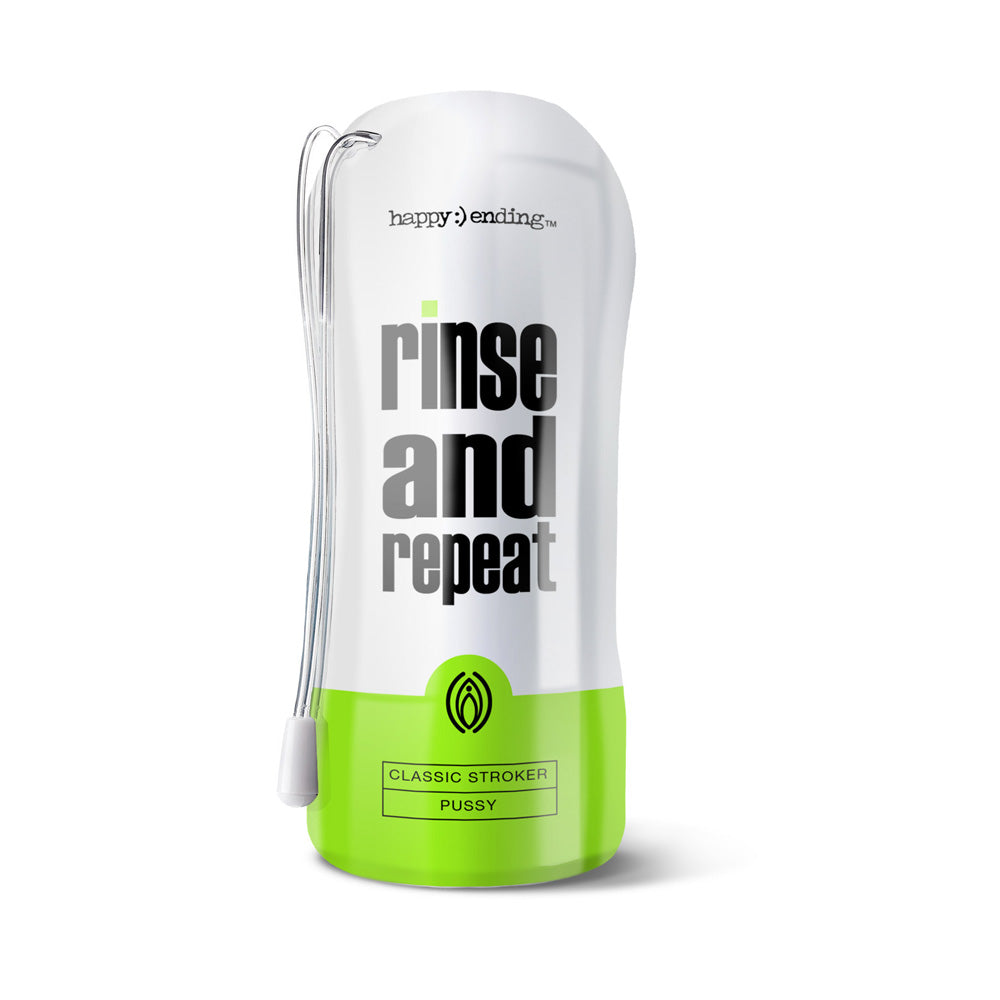 Happy :) Ending Rinse And Repeat Classic Stroker Vagina | 850010096254 | Discreet Personal Wellness