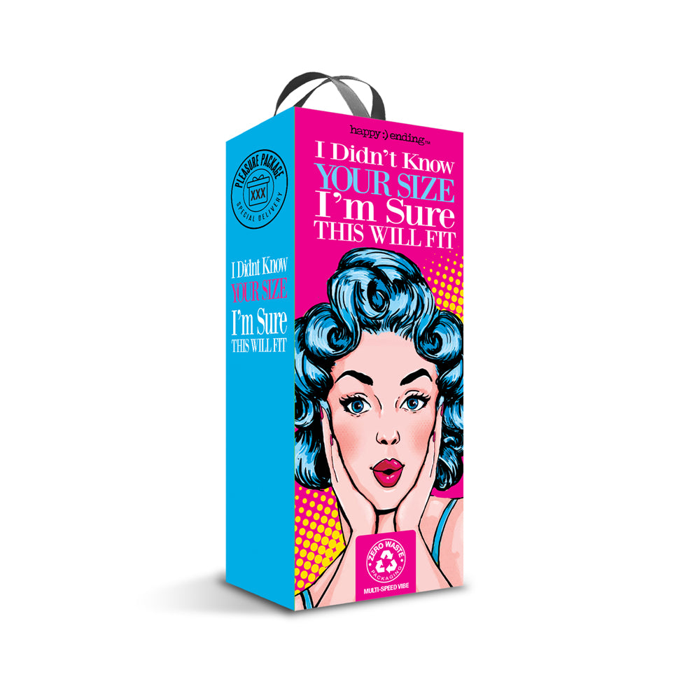 Happy :) Ending Pleasure Package I Didn'T Know Your Size | 850010096490 | Discreet Personal Wellness