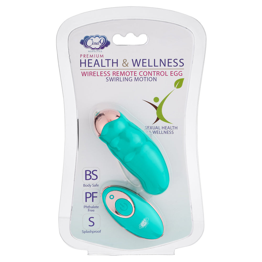 Health & Wellness Wireless Remote Control Egg Swirling Motion | 850013016327 | Discreet Personal Wellness