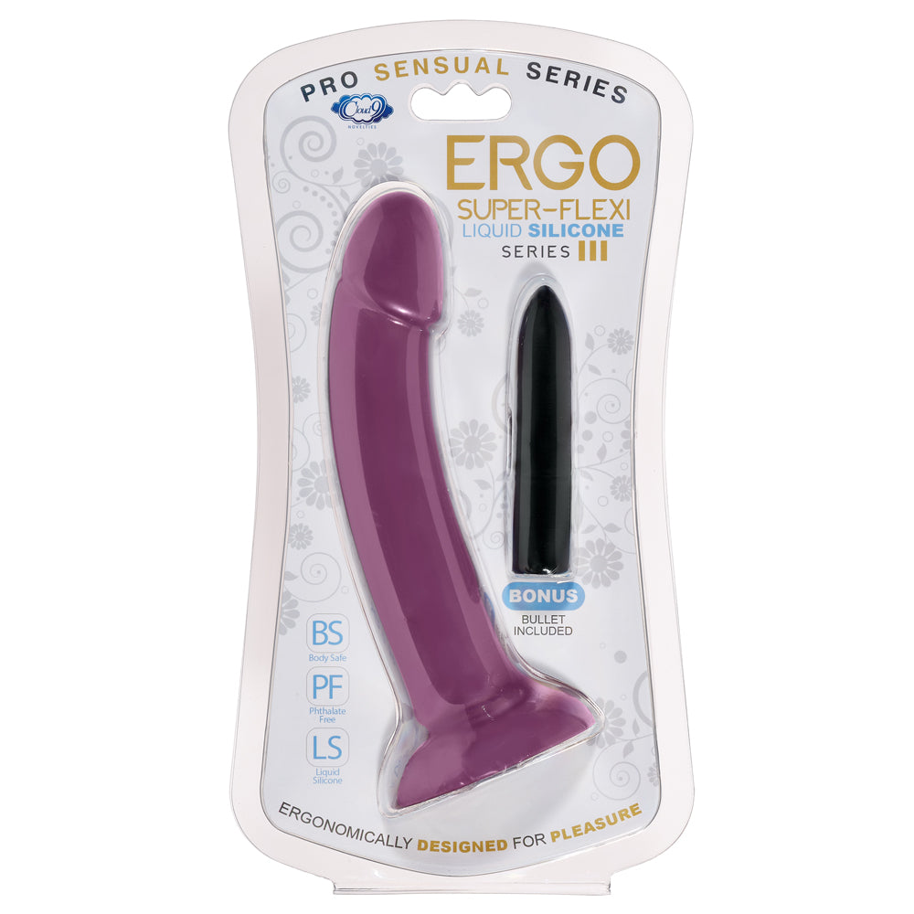 Cloud 9 Pro Sensual Ergo Super Flexi Iii Plum | 850013016556 | Discreet Personal Wellness