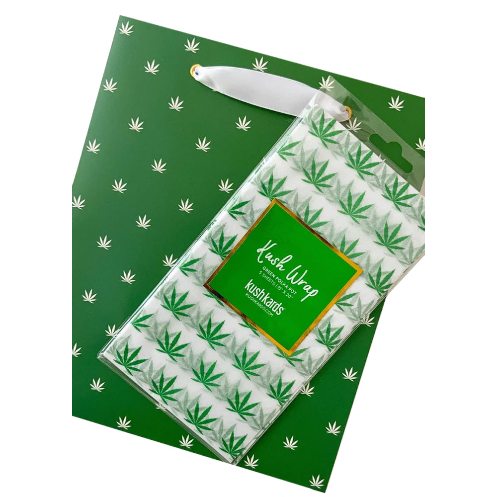 Green/White Gift Wrap Combo | 850041942025 | Discreet Personal Wellness
