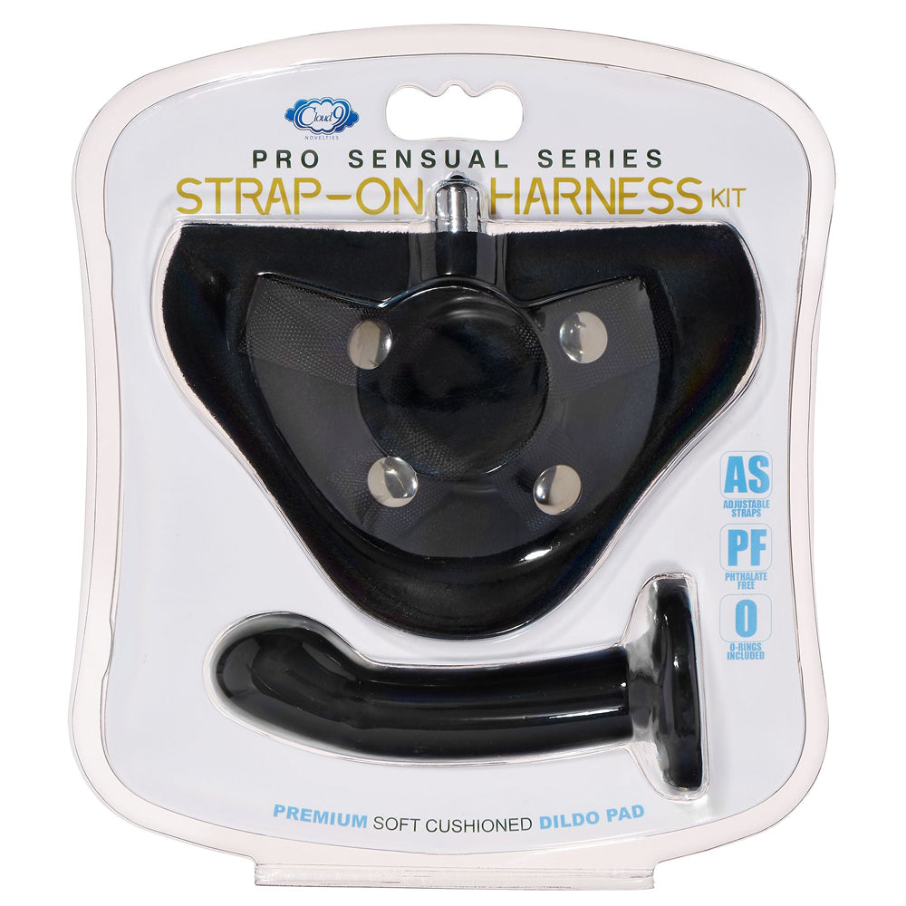 Cloud 9 Strap-On Harness Kit Black | 850047085023 | Discreet Personal Wellness