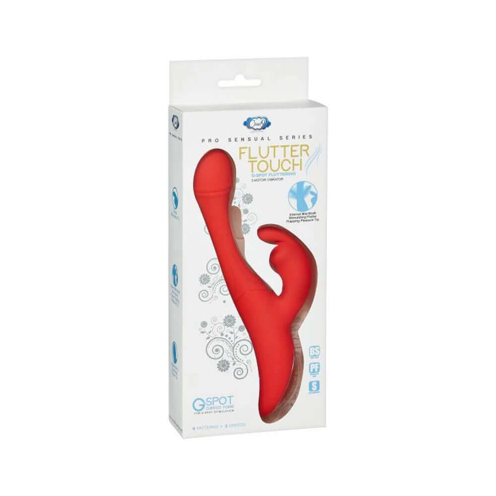 Cloud 9 Flutter Touch Red | 850047085276 | Discreet Personal Wellness