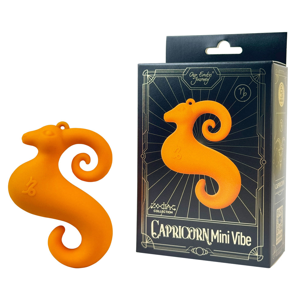 Zodiac Collection Capricorn Mini Vibe Orange | 850068969098 | Discreet Personal Wellness