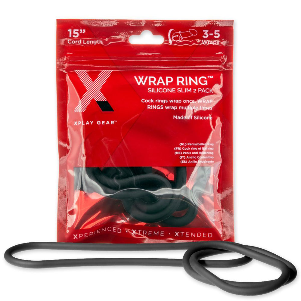 Xplay Silicone 15" Thin Wrap Ring | 851127008710 | Discreet Personal Wellness