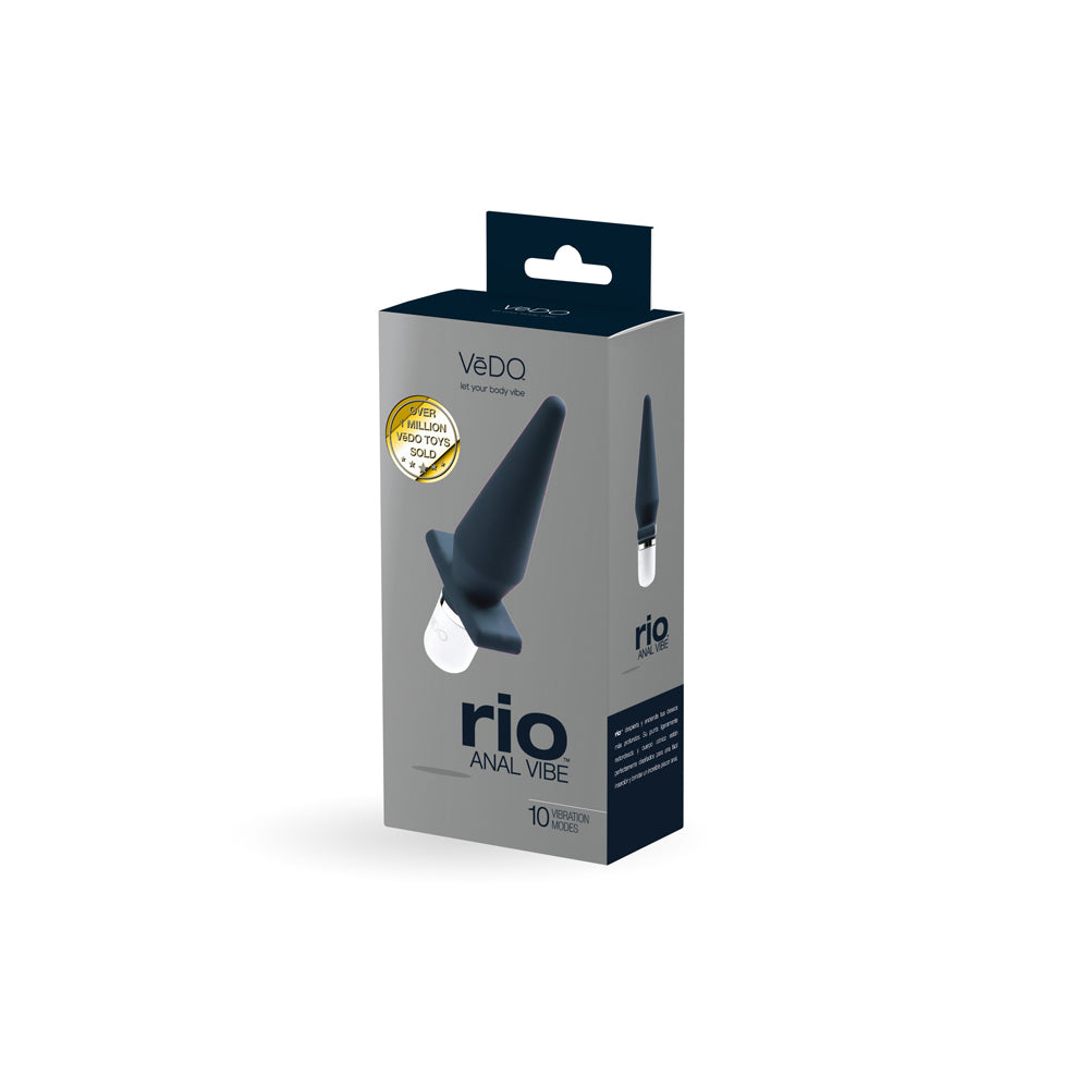 Rio Anal Vibe - Into You Indigo | 854306004565 | Discreet Personal Wellness