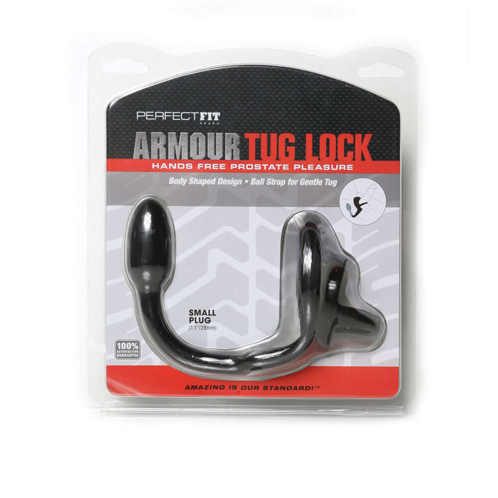 Armour Tug Lock Small Black | 854854005502 | Discreet Personal Wellness