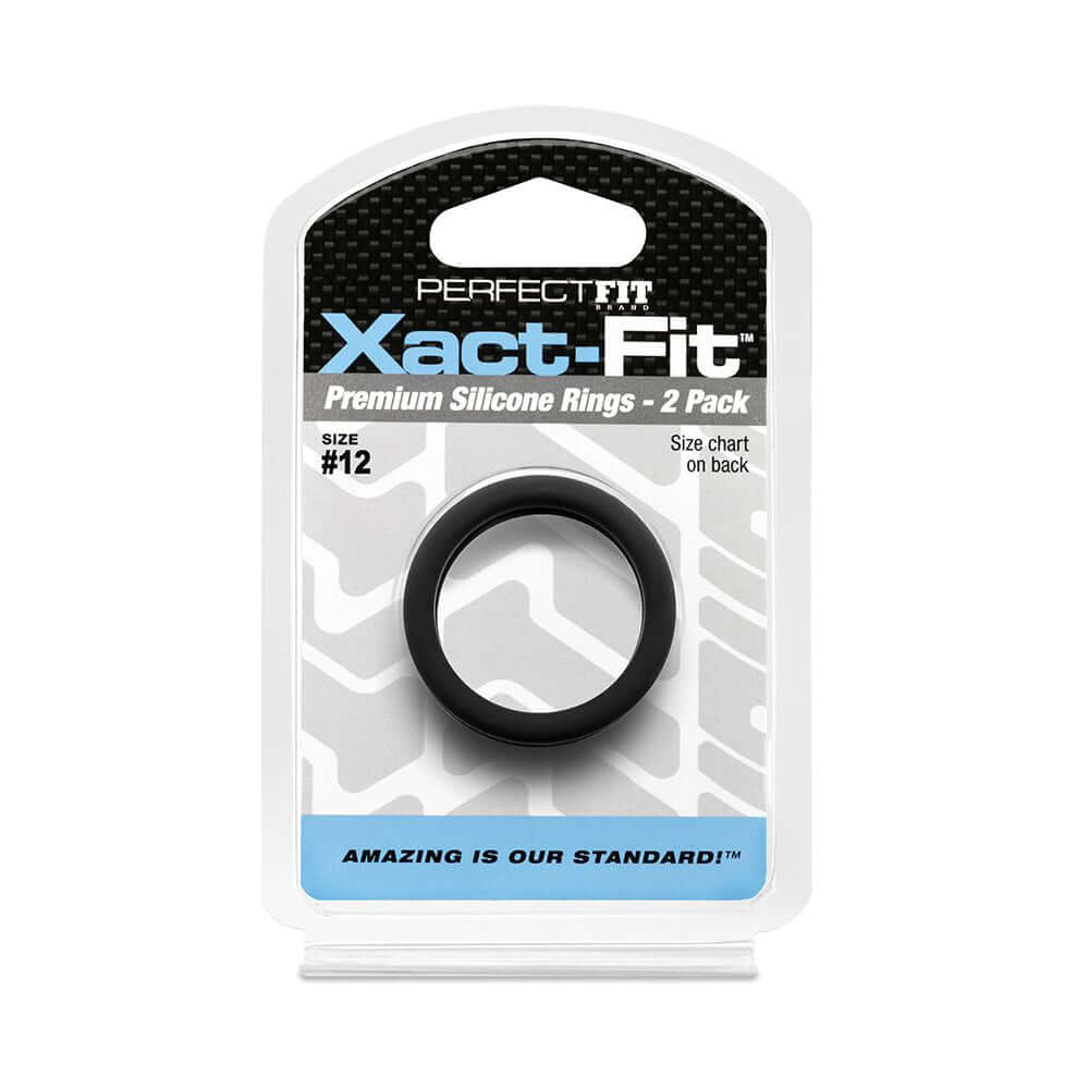 Xact-Fit #12 2 Pack Black | 854854005557 | Discreet Personal Wellness