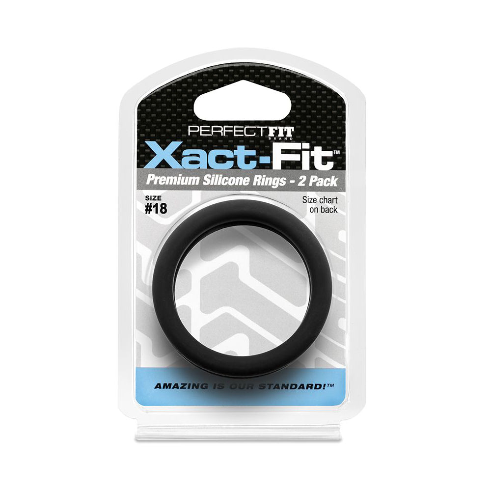 Xact-Fit #18 2 Pack Black | 854854005632 | Discreet Personal Wellness