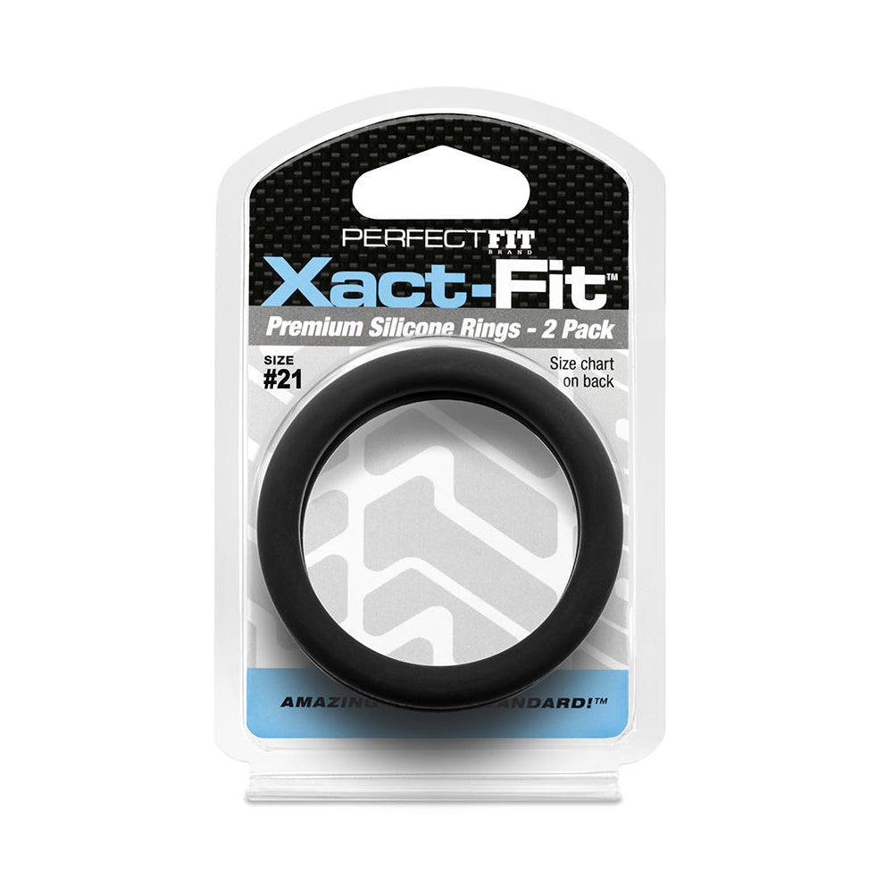 Xact-Fit #21 2 Pack Black | 854854005663 | Discreet Personal Wellness