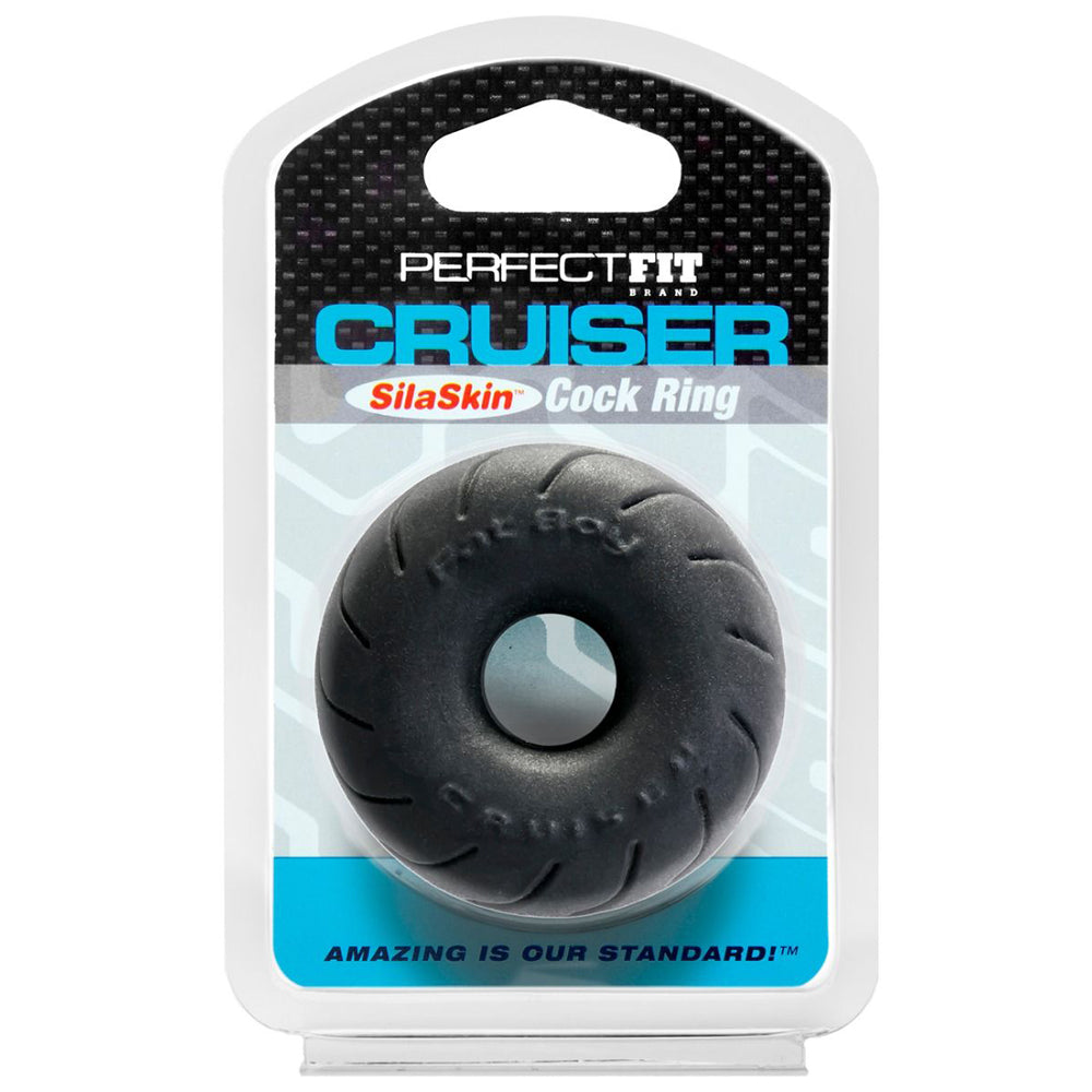 Silaskin Cruiser Ring 2.5&Quot; Black | 854854005847 | Discreet Personal Wellness