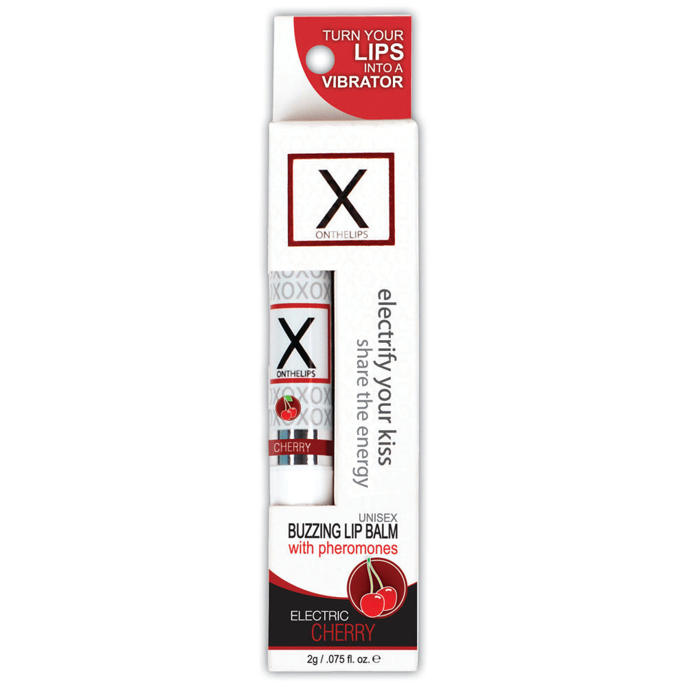 X On The Lips Cherry | 855559003541 | Discreet Personal Wellness