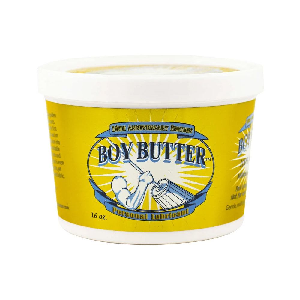 Boy Butter Lube 16 oz. Tub | 855951001008 | Discreet Personal Wellness