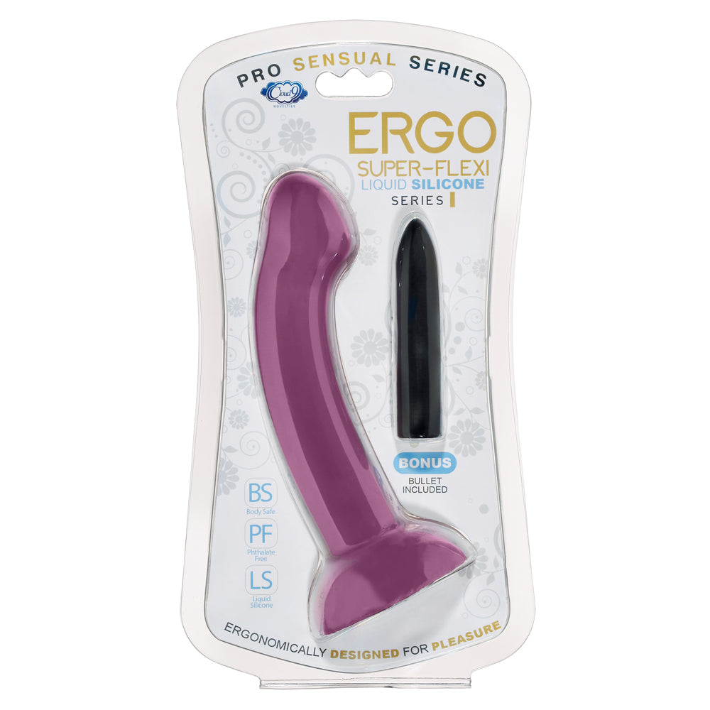 Cloud 9 Pro Sensual Ergo Super Flexi I Plum | 860007665387 | Discreet Personal Wellness