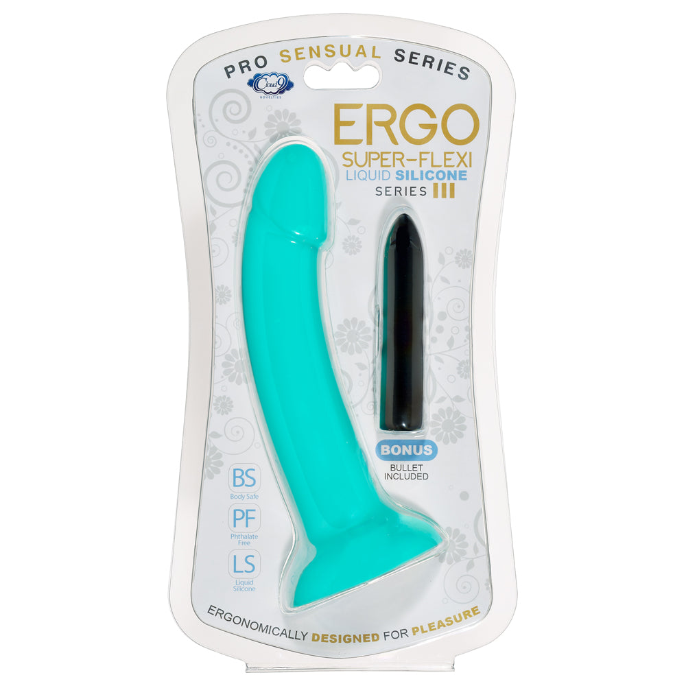 Cloud 9 Pro Sensual Ergo Super Flexi Iii Teal | 860008249708 | Discreet Personal Wellness