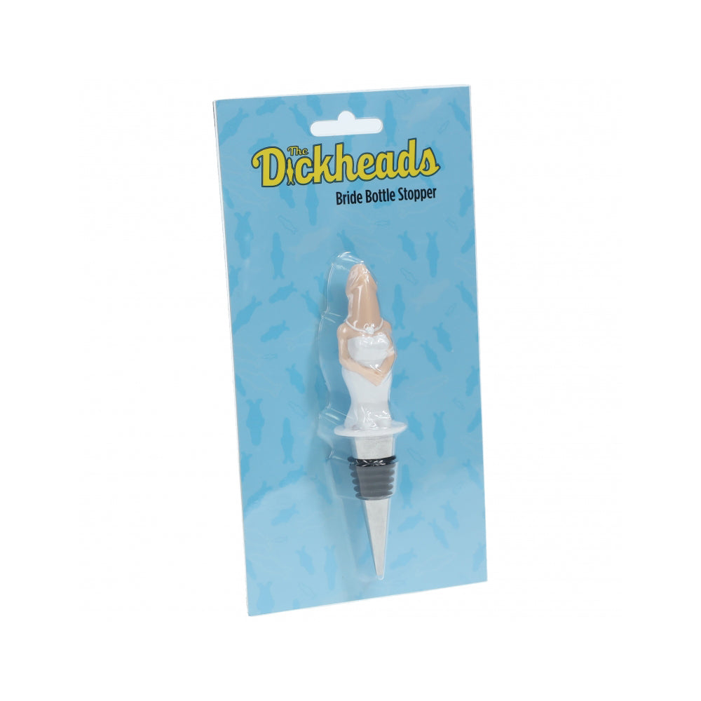 The Penisheads Bride Bottle Stopper Flesh | 8714273055286 | Discreet Personal Wellness