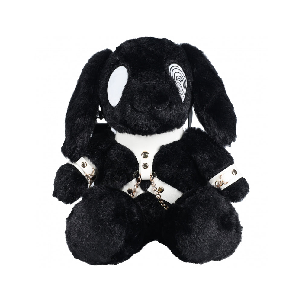 S-Line Bunny Backpack Circle Eye Large Black | 8714273055804 | Discreet Personal Wellness