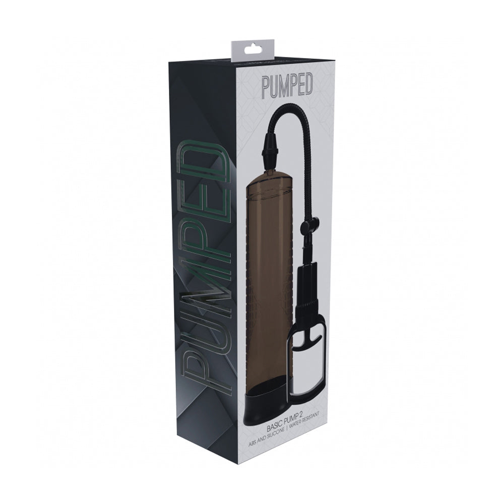 Pumped Basic Pump 2 Water Resistant Black | 8714273057945 | Discreet Personal Wellness