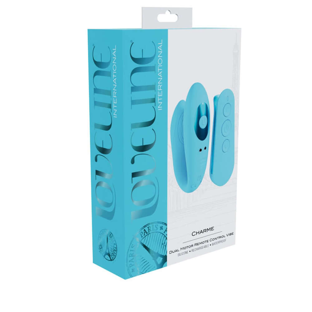 Loveline Charme Dual Motor Vibe Blue | 8714273058553 | Discreet Personal Wellness