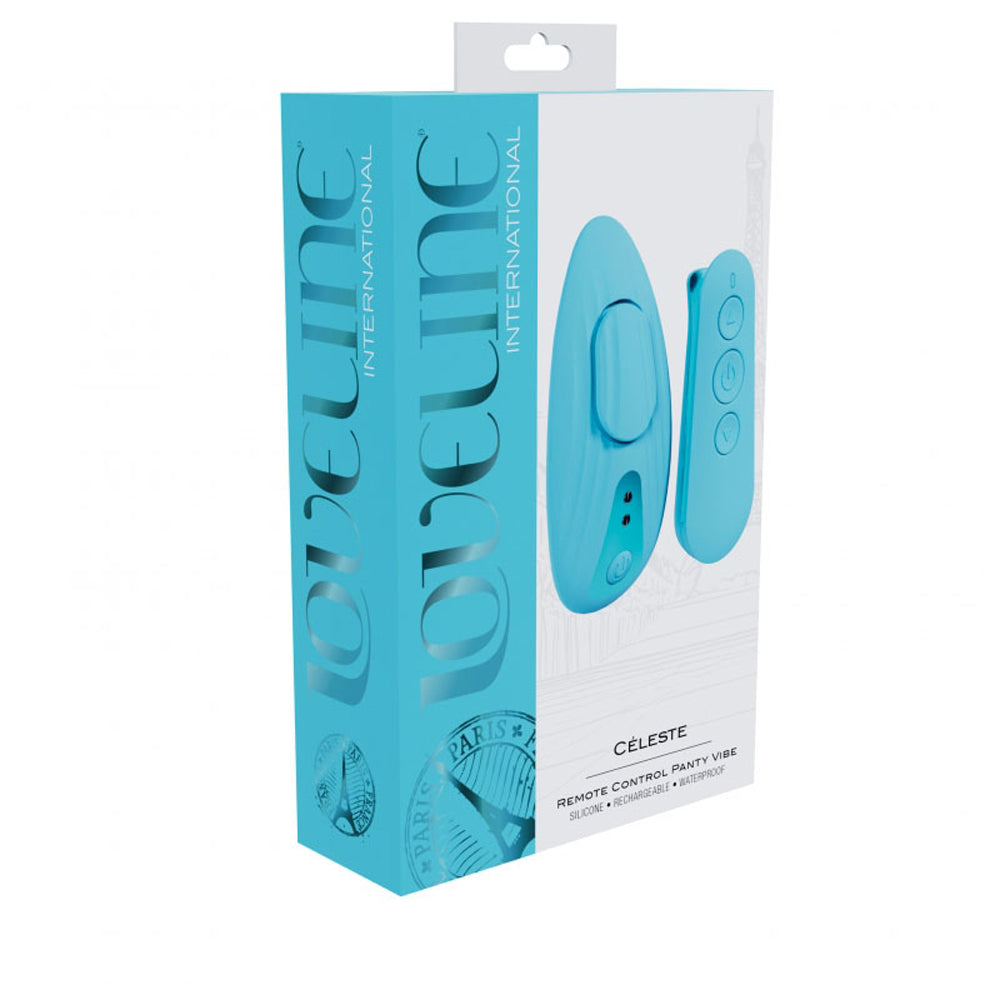 Loveline Celeste Remote Panty Vibe Blue | 8714273058577 | Discreet Personal Wellness