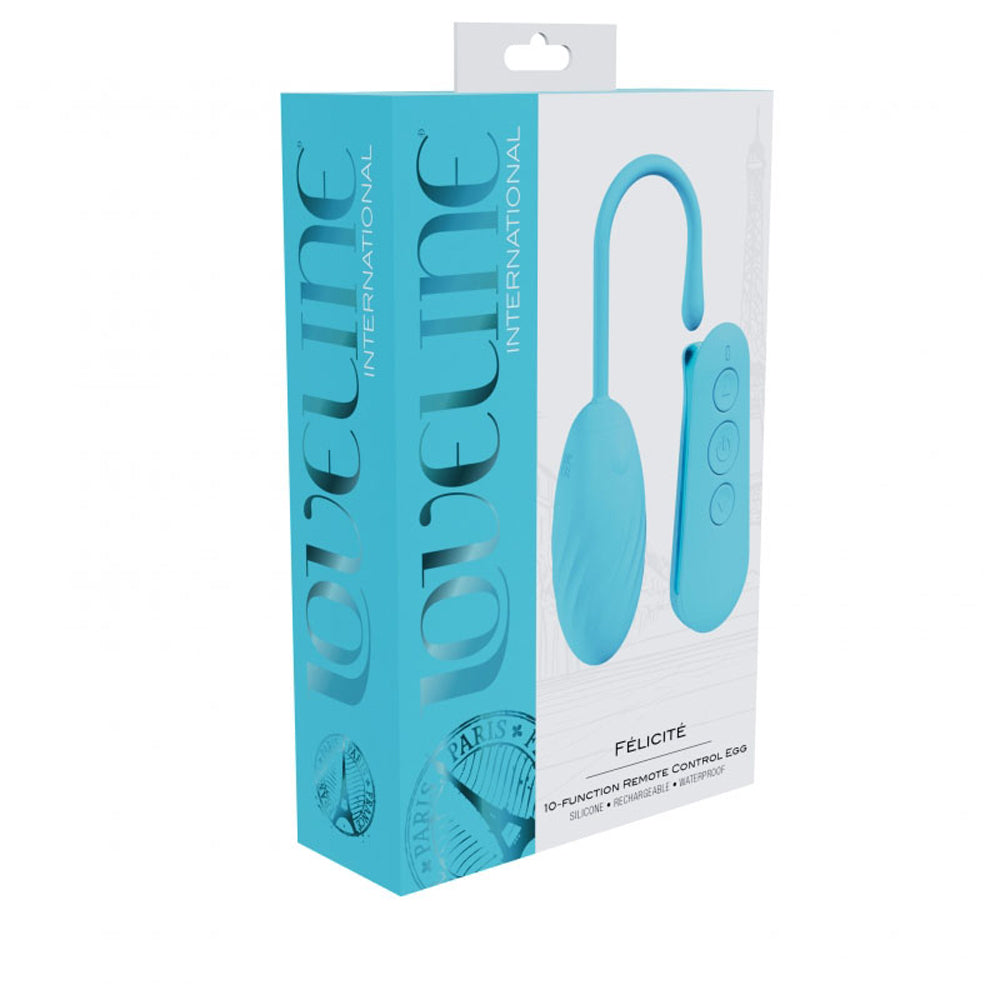 Loveline Felicite Egg Vibe Blue | 8714273058591 | Discreet Personal Wellness