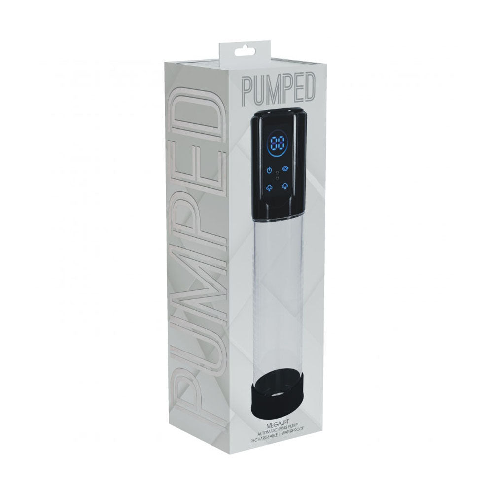 Pumped Megalift Black | 8714273059529 | Discreet Personal Wellness