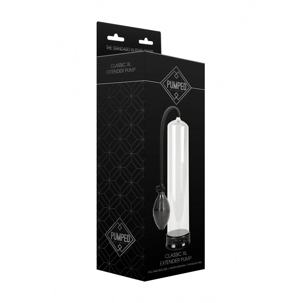 Classic Xl Extender Pump Transparent | 8714273291875 | Discreet Personal Wellness