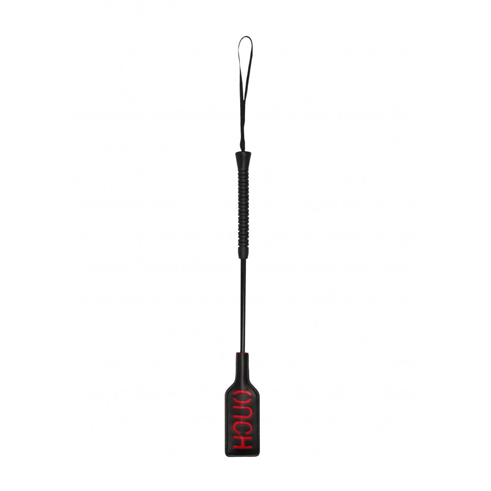 Ouch! Crop Ouch Large Black | 8714273507297 | Discreet Personal Wellness
