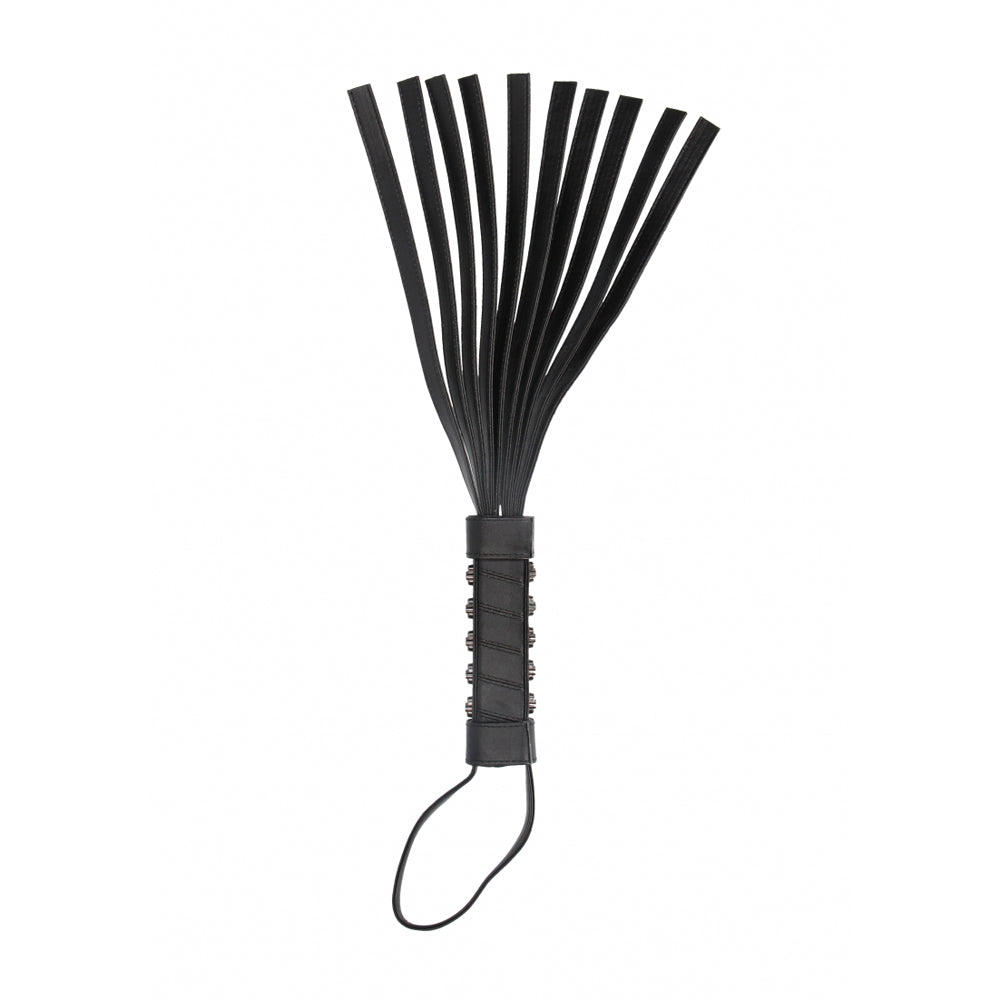 Ouch! Skulls And Bones Skull Whip Black | 8714273924780 | Discreet Personal Wellness