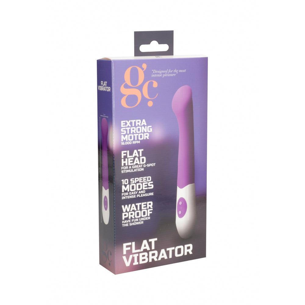 GC Flat Vibrator Purple | 8714273928337 | Discreet Personal Wellness