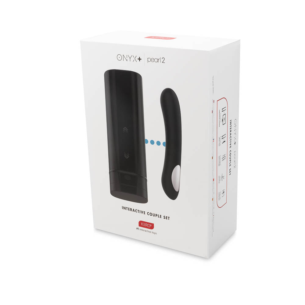 Onyx+ & Pearl2 Couple Set Black | 8719324994774 | Discreet Personal Wellness
