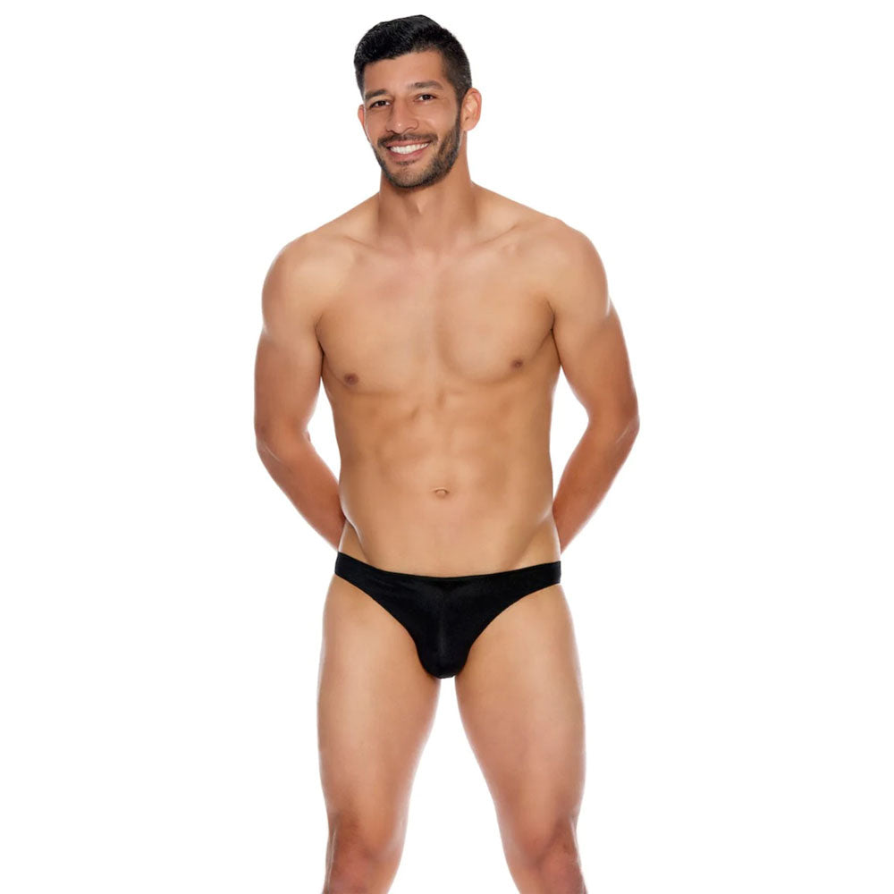 Men's Microfiber Open Back Underwear Black L/Xl | 8932130208136 | Discreet Personal Wellness