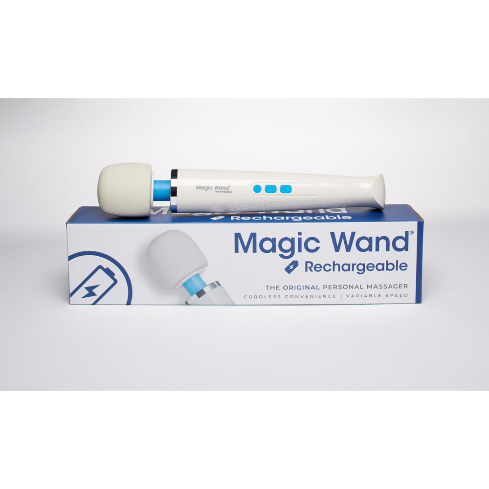 Magic Wand Rechargeable Hv-270 White | 896909001961 | Discreet Personal Wellness