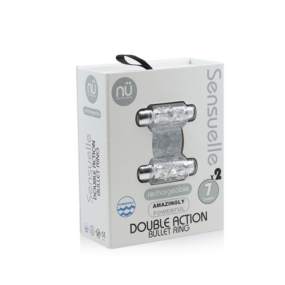 Nu Sensuelle Double Action Clear | 9342851002217 | Discreet Personal Wellness