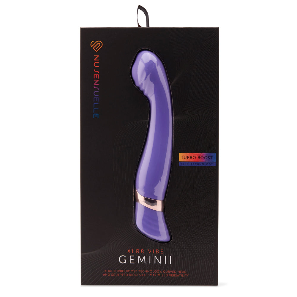 Nu Sensuelle Geminii Ultra Violet | 9342851002743 | Discreet Personal Wellness