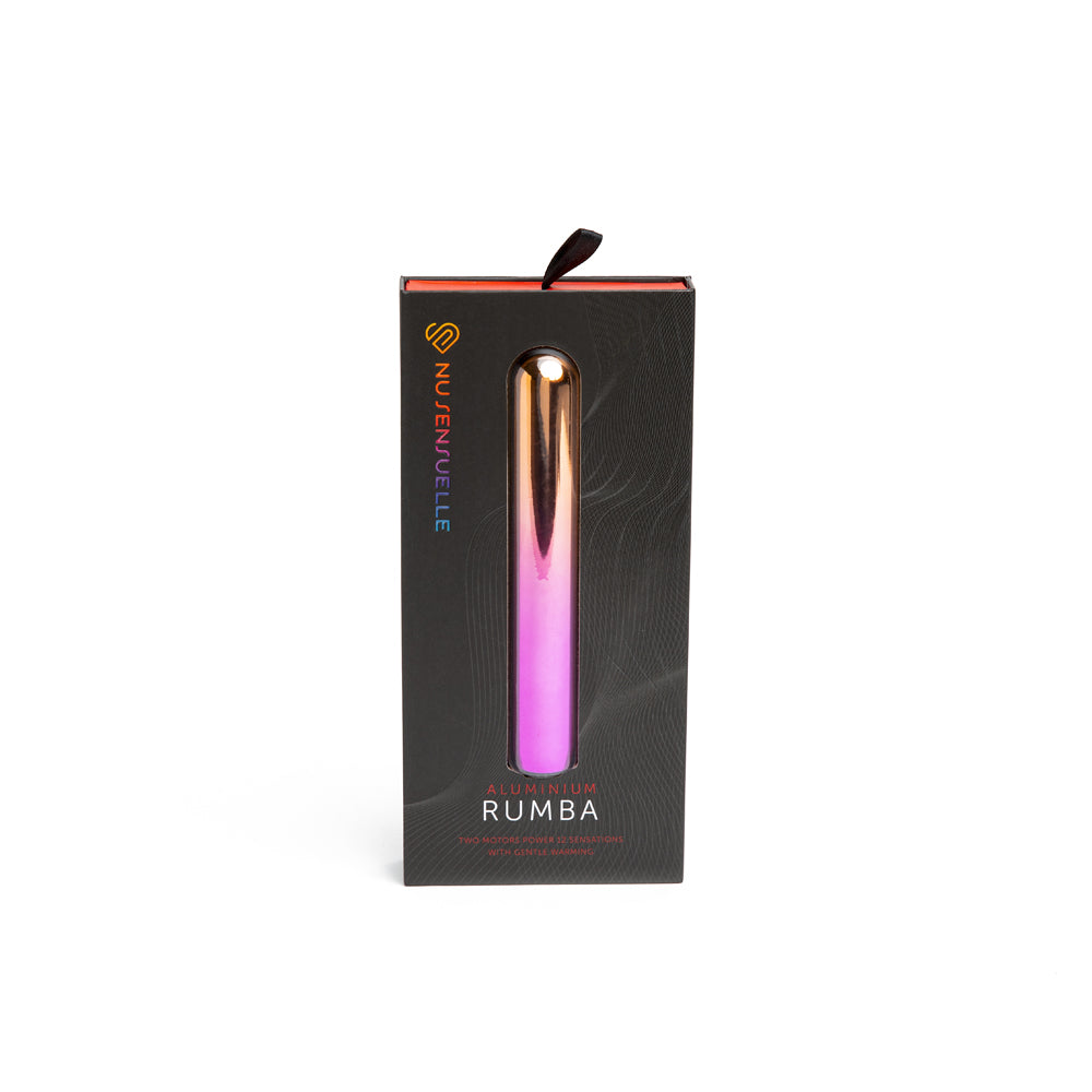 Nu Sensuelle Aluminium Double Motor Rumba | 9342851003023 | Discreet Personal Wellness